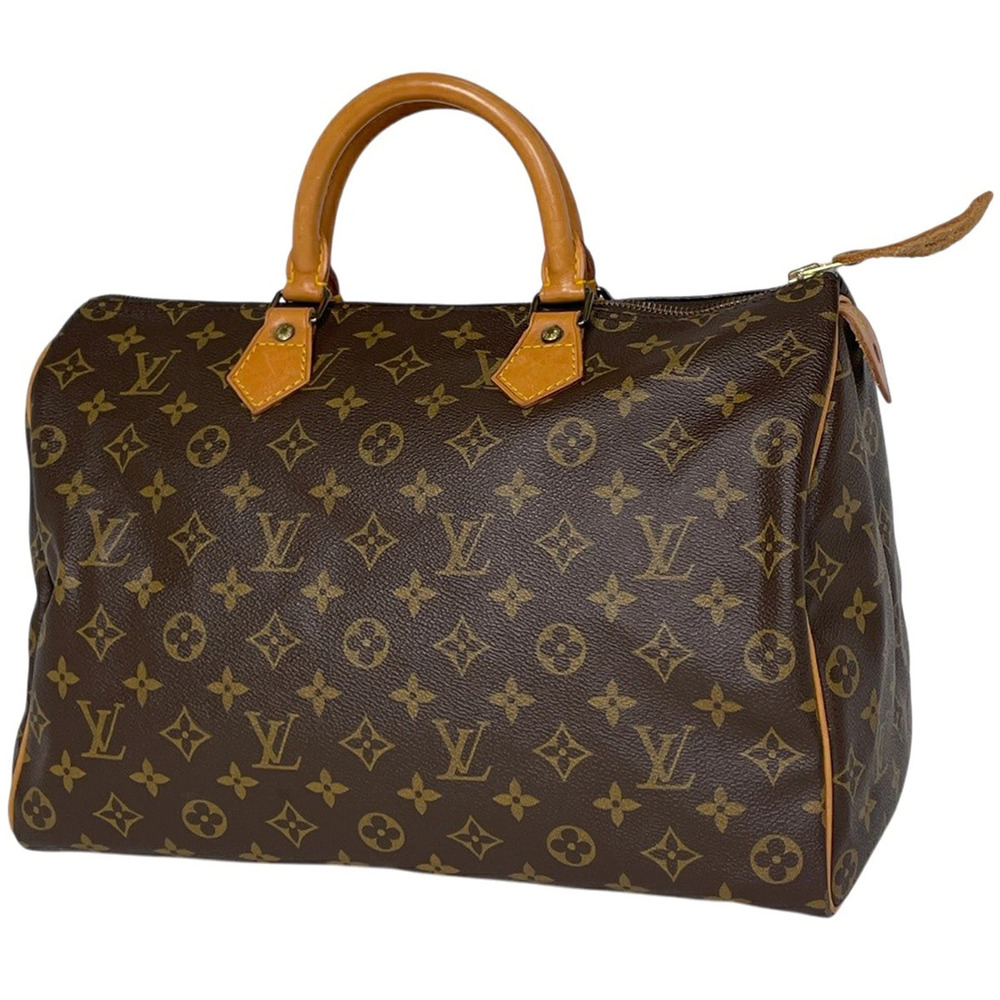 Louis Vuitton Speedy Handbag Monogram Brown